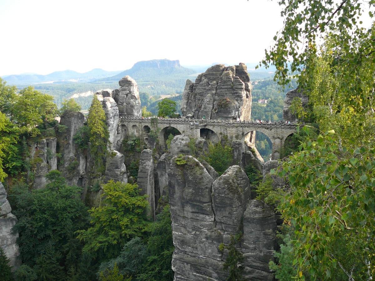 Guenstiges Doppelzimmer Saechsische Schweiz Mittelndorf Dış mekan fotoğraf